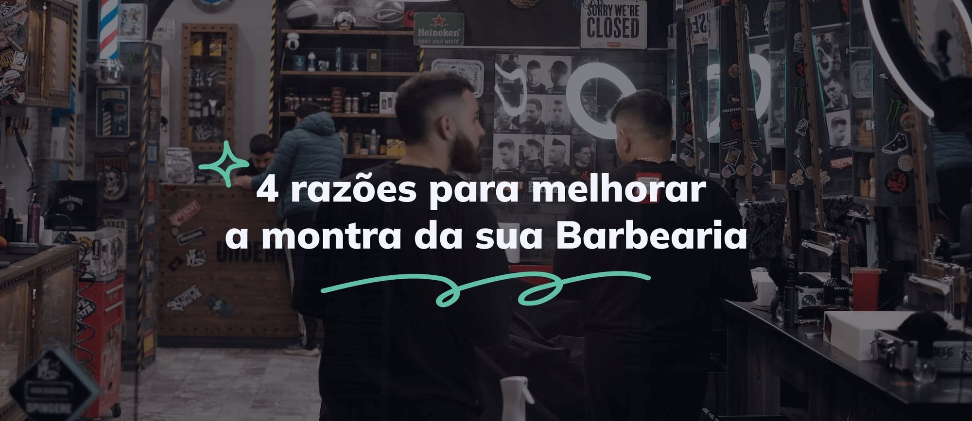 4 razões para melhorar a montra da sua barbearia