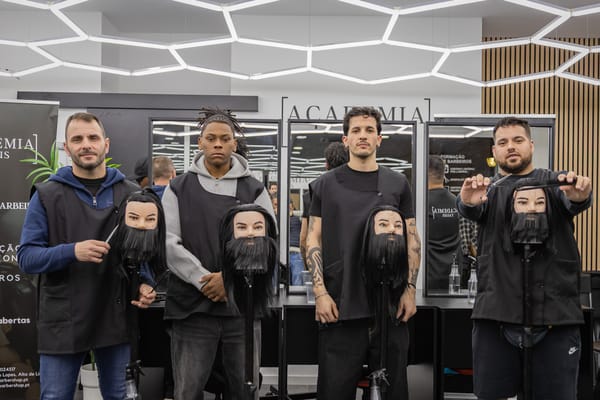 Formar barbeiros com atitude: o percurso e a missão da Academia Tagus